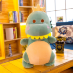 Peluche de dinosaure à grandes dents mignon, 23 cm – Image 6