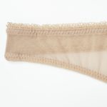 Ensemble de soutien-gorge, culotte et string, transparent en maille et dentelle, sans doublure – Image 9