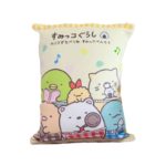 Lot de 8 peluches de petits animaux avec oreiller pour rangement, Sumikko Gurashi, kawaii, 40 x 50 cm – Image 3