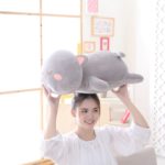 Peluche Chat couché, doux oreiller, Kawaii, de 35 à 65 cm – Image 3