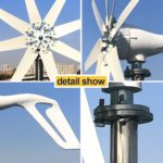Turbine éolienne, énergie à vent, 1000W, avec contrôleur MPPT hybride et onduleur hors réseau – Image 2