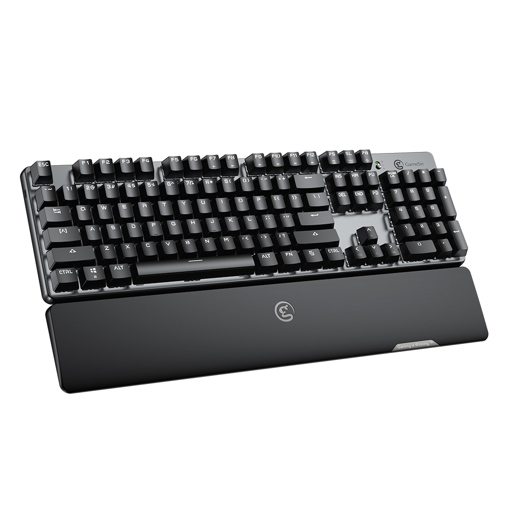 Clavier de jeu mécanique Bluetooth GK300, en alliage d'aluminium, sans fil, avec repose-poignet