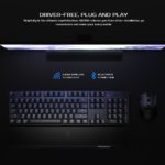 Clavier de jeu mécanique Bluetooth GK300, en alliage d'aluminium, sans fil, avec repose-poignet – Image 4