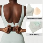 Ensemble fitness élastique et confortable en Nylon, séchage rapide, taille haute, 2 pièces – Image 2