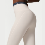 Ensemble fitness élastique et confortable en Nylon, séchage rapide, taille haute, 2 pièces – Image 4