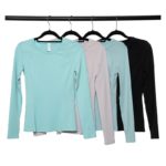 Ensemble de sport confortable et respirant, à manches longues, pantalon de jogging, 2 pièces – Image 20