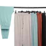 Ensemble de sport confortable et respirant, à manches longues, pantalon de jogging, 2 pièces – Image 21