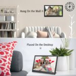 Cadre photo numérique de 10.1 à 15.6 pouces, 1080P, écran IPS, grand angle de vision, avec télécommande, multifonction – Image 6