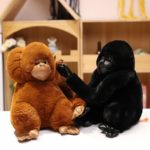 Peluche de Singe accrocheur, avec scratch, de 20 à 45cm – Image 4