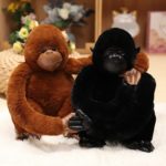 Peluche de Singe accrocheur, avec scratch, de 20 à 45cm – Image 3