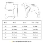 Manteau épais et chaud pour chien, veste coupe-vent d'hiver, chiot, chihuahua, bouledogue français – Image 8