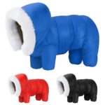 Manteau épais et chaud pour chien, veste coupe-vent d'hiver, chiot, chihuahua, bouledogue français