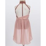 Robe de ballet en mousseline de soie pour fille, corsage, cage au dos, costume de danse lyrique – Image 5