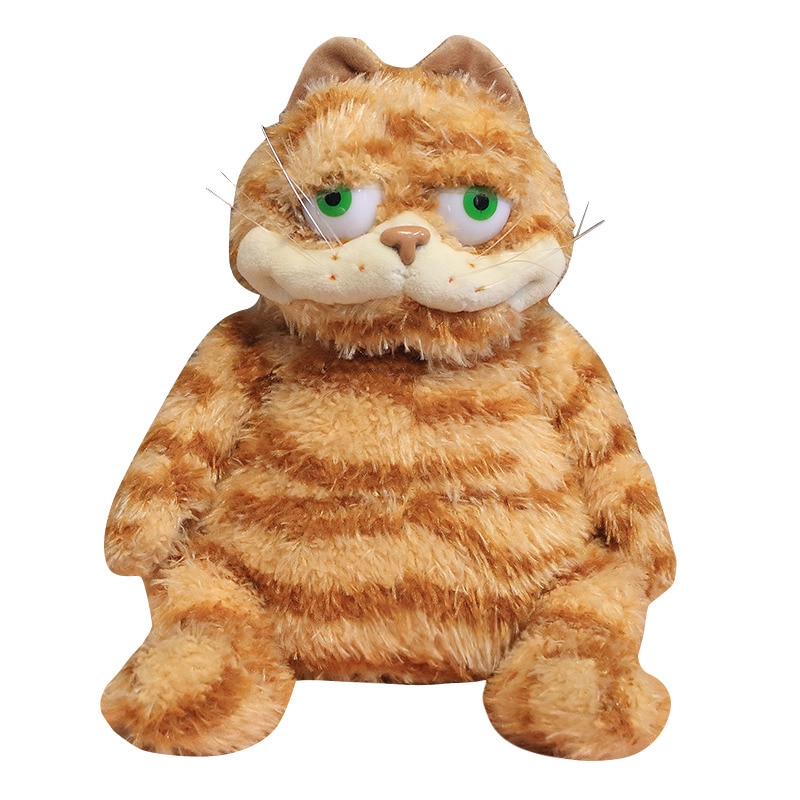 Peluche de chat gras et mignon, confortable et doux, de 30 à 45 cm