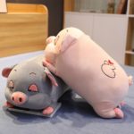 Peluche d'hamster, cochon et souris dormant, confortables et doux, de 40 à 70 cm – Image 2