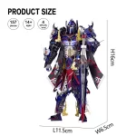 Kit de construction 3D en acier inoxydable, Titan, 157 pièces – Image 6