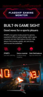 Moniteur Gaming, écran IPS 30", 2560x1080, 200Hz, 350cd/m², 1ms – Image 14