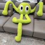 Peluche de pieuvre géante douce, longues tentacules, de 160 à 200 cm – Image 3