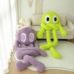 Peluche de pieuvre géante douce, longues tentacules, de 160 à 200 cm – Image 5