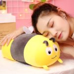 Peluche de coccinelle colorée, abeille, douce et confortable, oreiller, de 40 à 60 cm – Image 9