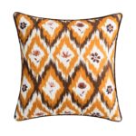 Housse de coussin décorative brodée, style Berbère Maroc, luxueuse et élégante, 45 x 45 cm – Image 9