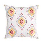Housse de coussin décorative brodée, style Berbère Maroc, luxueuse et élégante, 45 x 45 cm – Image 8