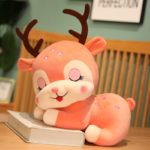Peluche de petit cerf endormi, mignon Kawaii, de 20 à 40 cm – Image 5
