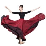 Grande jupe de danse, pivotante à 720 degrés, cercle complet – Image 2