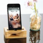 Amplificateur de son en bambou, pour téléphone portable, universel – Image 2