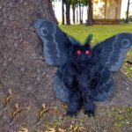 Peluche de papillon de nuit, L'homme-papillon, gothique, 20 cm – Image 3
