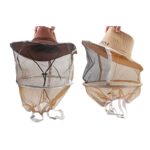 Chapeau de protection pour apiculteur, filet anti-insectes, conception confortable