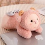 Peluche d'animaux coquins et mignons, chien, cochon, agneau, 22 cm – Image 6