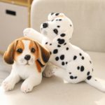Peluche de chiot réaliste, mignon et doux, 32 cm – Image 3