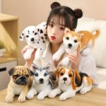 Peluche de chiot réaliste, mignon et doux, 32 cm – Image 5