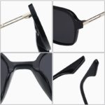 Lunettes de soleil à double pont, mode dégradé, tendance, UV400 – Image 4