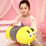 Peluche de coccinelle colorée, abeille, douce et confortable, oreiller, de 40 à 60 cm – Image 8