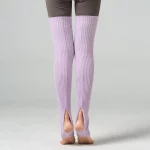 Paire de chaussettes longues de danse, taille unique, 75 cm – Image 4