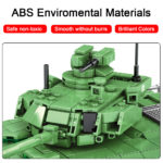 Blocs de construction de char de combat M1A2 Abrams, T-14 Armata, 1052 pièces – Image 9