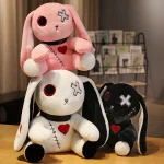 Peluche de lapin zombie, doux et mignon, 25 cm – Image 4