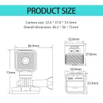 Mini caméra d'action portable 1080P, Wifi, Hotspot, avec carte SD 32GB – Image 8