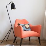 Lampadaire avec trépied en forme de sauterelle, design danois, 133 cm – Image 3