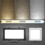 Spot LED à encastré, ultra mince, lumineux, de 12 à 36W, IP42 – Image 13