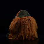 Peluche d'orang-outan brun, réaliste et doux, 46 cm – Image 2