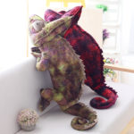 Peluche de caméléon, lézard, doux et confortable, réaliste, 70 à 100 cm – Image 2