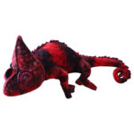 Peluche de caméléon, lézard, doux et confortable, réaliste, 70 à 100 cm – Image 4