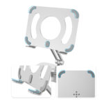 Support de tablette en métal, portable et flexible, rotation 360° – Image 9