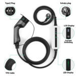 Station de charge portable EV, Type 2, chargeur de voiture électrique IEC 62196-2 – Image 8