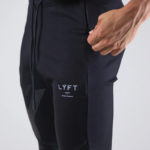 Pantalon de sport en coton, taille élastique et ajustable, vêtement d'entrainement – Image 10