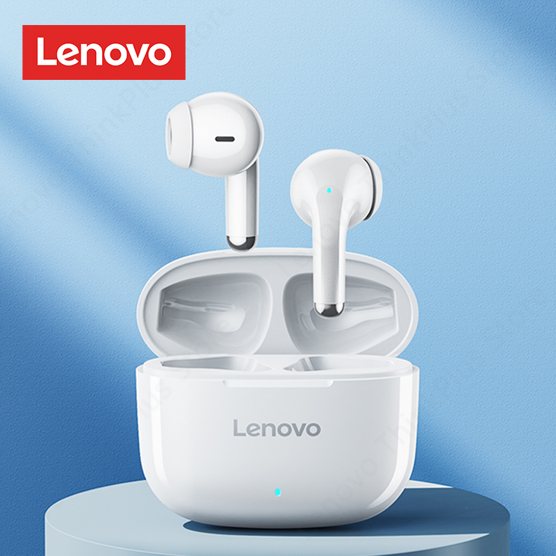 143311-kjzbjb.jpg Ecouteurs sans fil Bluetooth 5.1, Lenovo LP40 Pro, étanches, avec microphone, TWS – Image 1