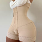 Gaine amincissante de compression, buste ouvert, contrôle du ventre, levage des fesses, vêtement façonnant – Image 3